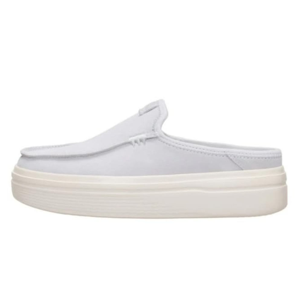 HEYDUDE Classic Austin Lift Platform Sneaker Loafer Grey